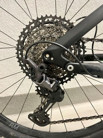 Gebrauchtes CUBE Stereo 140 Super HPC Race 29 2015 Mountainbike, Schwarz, 29 — Bild 3 von 6