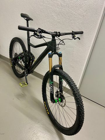Gebrauchtes CUBE Stereo 140 Super HPC Race 29 2015 Mountainbike, Schwarz, 29 — Bild 6 von 6