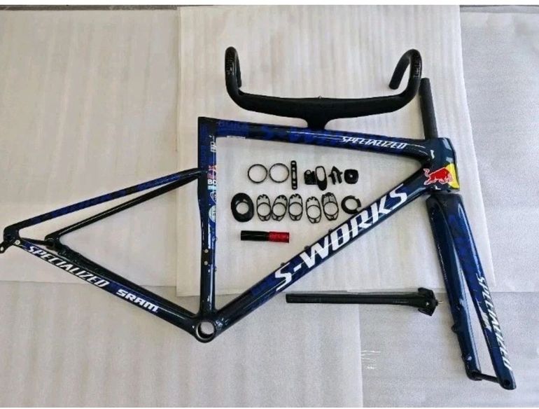 Used Specialized Specialized Custom Frameset 2025 Road & Gravel, Blue — image 1 of 12
