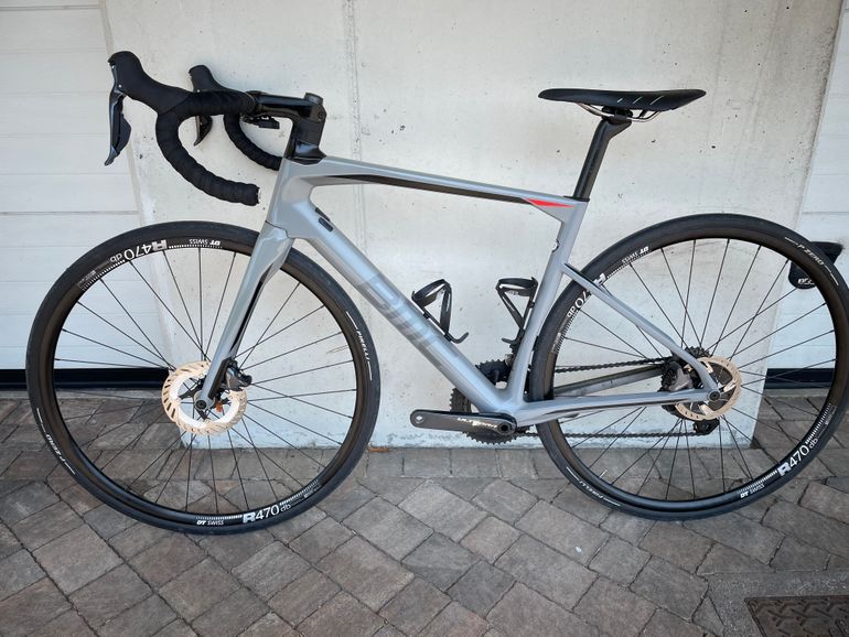 Used BMC Roadmachine 01 FOUR 2019 2019 Road & Gravel, Grigio chiaro — image 5 of 8