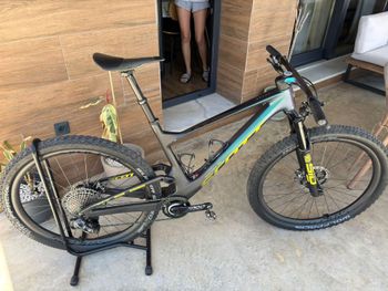 Used Scott Spark RC World Cup EVO AXS 2023 2023 Mountainbike, Green, 29 — image 9 of 9