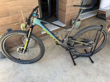 Used Scott Spark RC World Cup EVO AXS 2023 2023 Mountainbike, Green, 29 — image 8 of 9