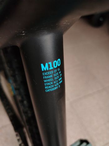 Used Canyon Exceed CF SL 5.0 2020 2020 Mountainbike, Black — image 3 of 8