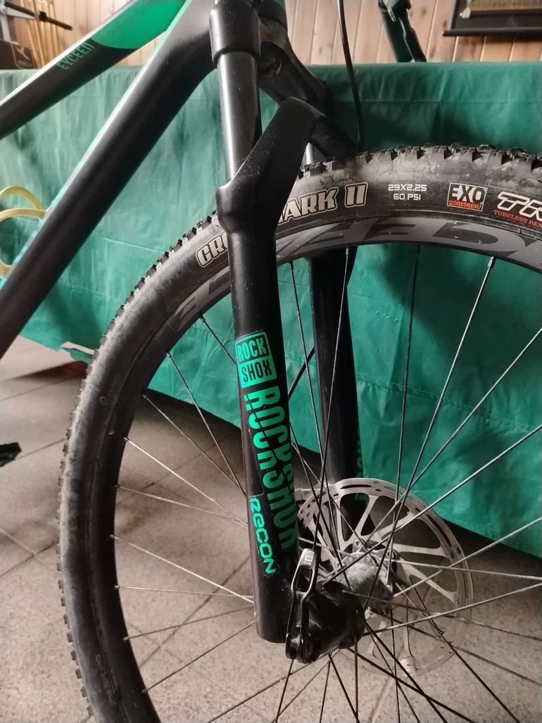 Used Canyon Exceed CF SL 5.0 2020 2020 Mountainbike, Black — image 7 of 8