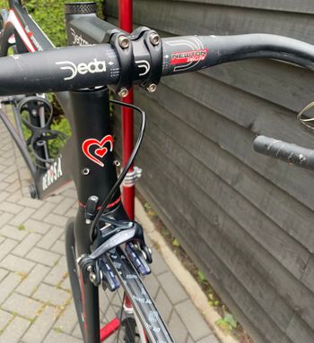 Used De Rosa Merak Frameset 2013 Frameset 2013 Road & Gravel, Schwarz — image 3 of 12