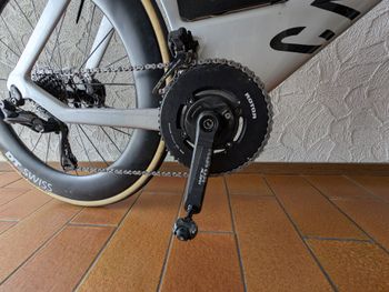 Used Canyon Speedmax CFR Di2 2023 2023 Road & Gravel, Light Gray — image 5 of 8
