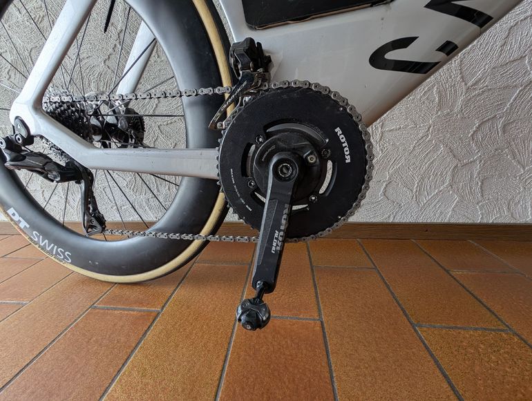 Used Canyon Speedmax CFR Di2 2023 2023 Road & Gravel, Light Gray — image 5 of 8