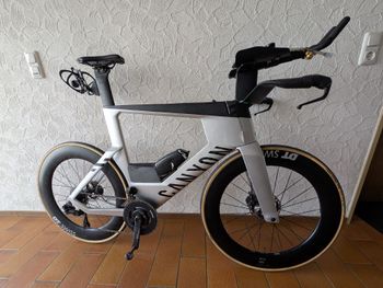 Used Canyon Speedmax CFR Di2 2023 2023 Road & Gravel, Light Gray — image 1 of 8