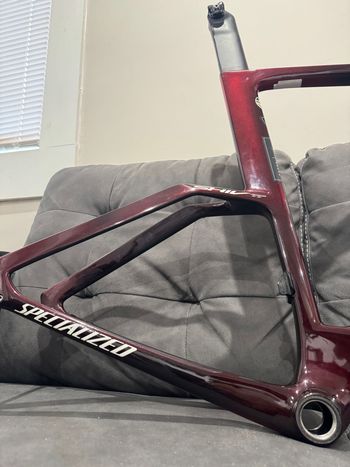 Used Specialized S-Works Shiv TT Disc Module - Speed of Light Collection 2023 Frameset 2023 Road & Gravel, Red — image 16 of 56