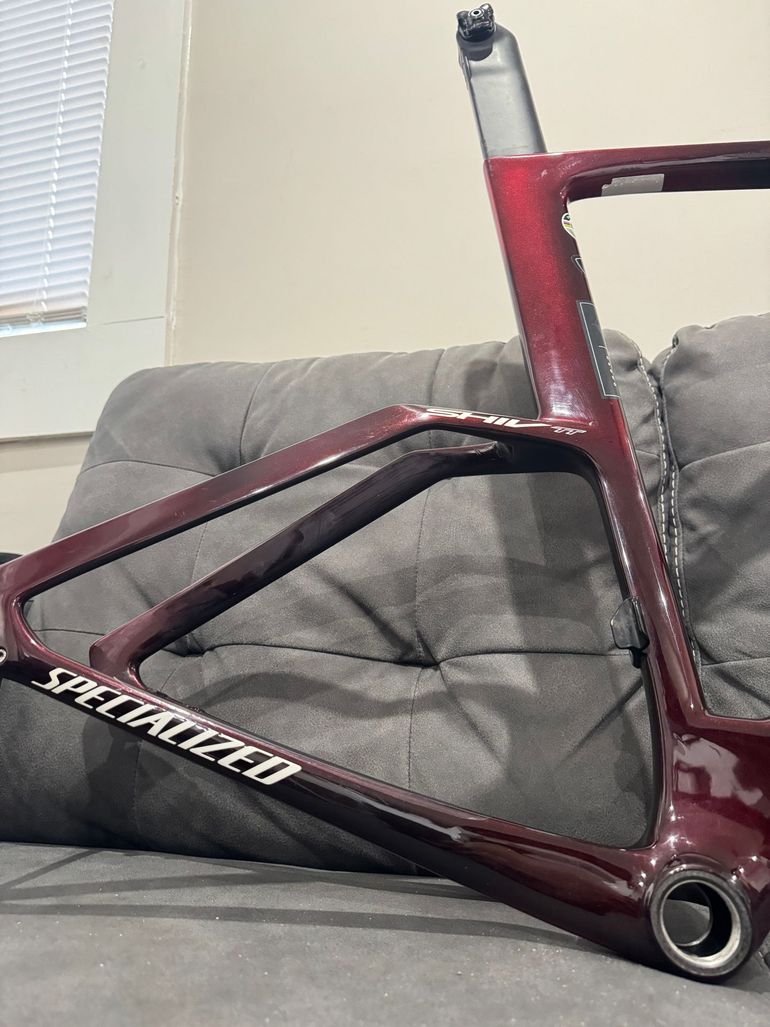 Used Specialized S-Works Shiv TT Disc Module - Speed of Light Collection 2023 Frameset 2023 Road & Gravel, Red — image 16 of 56