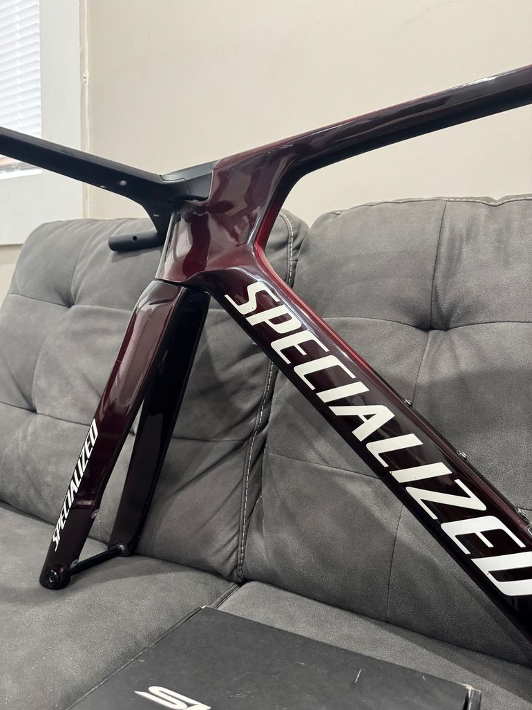 Used Specialized S-Works Shiv TT Disc Module - Speed of Light Collection 2023 Frameset 2023 Road & Gravel, Red — image 23 of 56