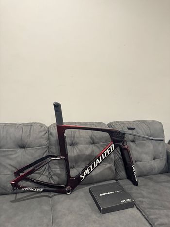 Used Specialized S-Works Shiv TT Disc Module - Speed of Light Collection 2023 Frameset 2023 Road & Gravel, Red — image 49 of 56