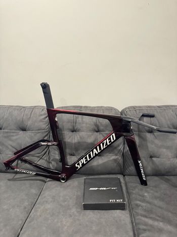 Used Specialized S-Works Shiv TT Disc Module - Speed of Light Collection 2023 Frameset 2023 Road & Gravel, Red — image 48 of 56