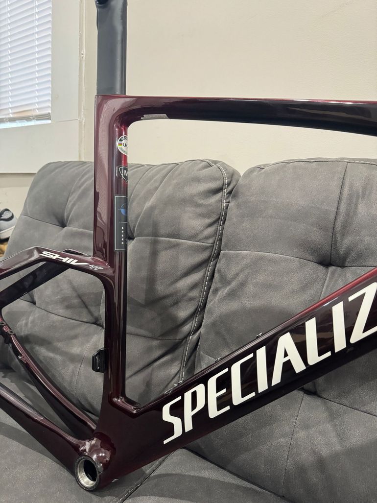 Used Specialized S-Works Shiv TT Disc Module - Speed of Light Collection 2023 Frameset 2023 Road & Gravel, Red — image 46 of 56
