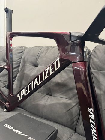 Used Specialized S-Works Shiv TT Disc Module - Speed of Light Collection 2023 Frameset 2023 Road & Gravel, Red — image 52 of 56