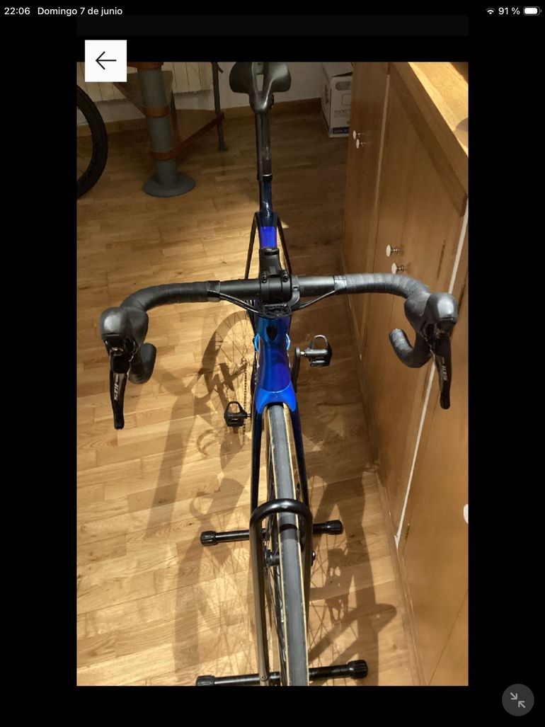 Used Trek Émonda SL 5 Disc 2021 2021 Road & Gravel, Blue — image 15 of 20