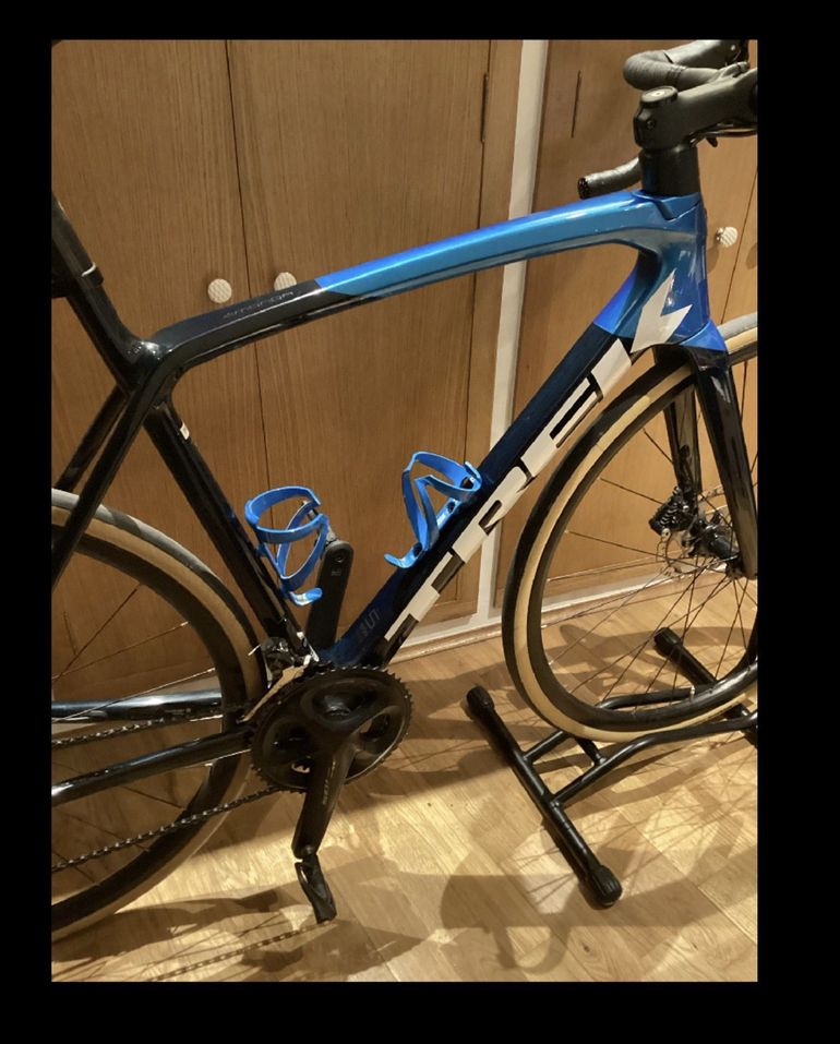 Used Trek Émonda SL 5 Disc 2021 2021 Road & Gravel, Blue — image 19 of 20
