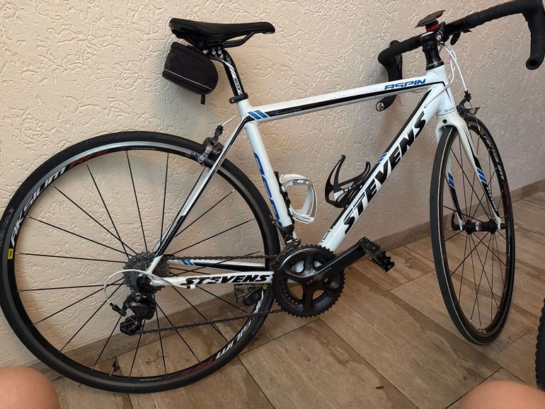Used Stevens Stevens Rennrad Aspin Ultegra 2013 Road & Gravel, White — image 3 of 3