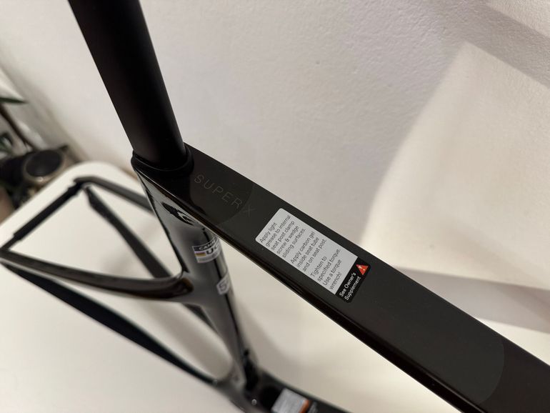 Used Cannondale SuperX 3 2025 Frameset 2025 Road & Gravel, Black — image 4 of 7