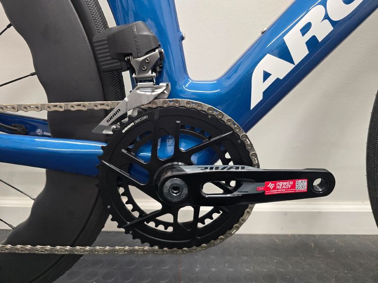 Used Argon 18 E-117 Tri Disc SRAM Rival AXS 2024 2024 Road & Gravel, Blue — image 3 of 14