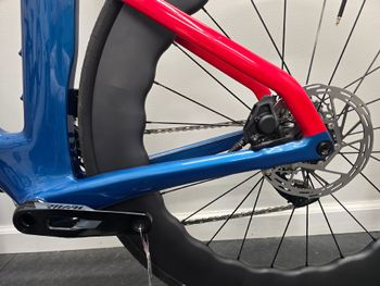 Used Argon 18 E-117 Tri Disc SRAM Rival AXS 2024 2024 Road & Gravel, Blue — image 13 of 14