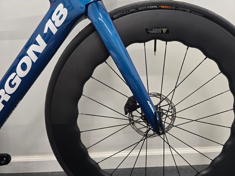 Used Argon 18 E-117 Tri Disc SRAM Rival AXS 2024 2024 Road & Gravel, Blue — image 6 of 14