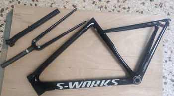 Used Specialized Tarmac Frameset 2021 Road & Gravel, Schwarz — image 5 of 7