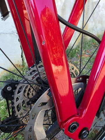 Lapierre Spicy Shimano Deore XT 2023 Mountainbike usato, Rosso — immagine 4 di 25