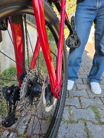 Lapierre Spicy Shimano Deore XT 2023 Mountainbike usato, Rosso — immagine 25 di 25