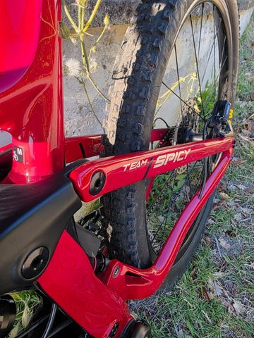 Lapierre Spicy Shimano Deore XT 2023 Mountainbike usato, Rosso — immagine 10 di 25