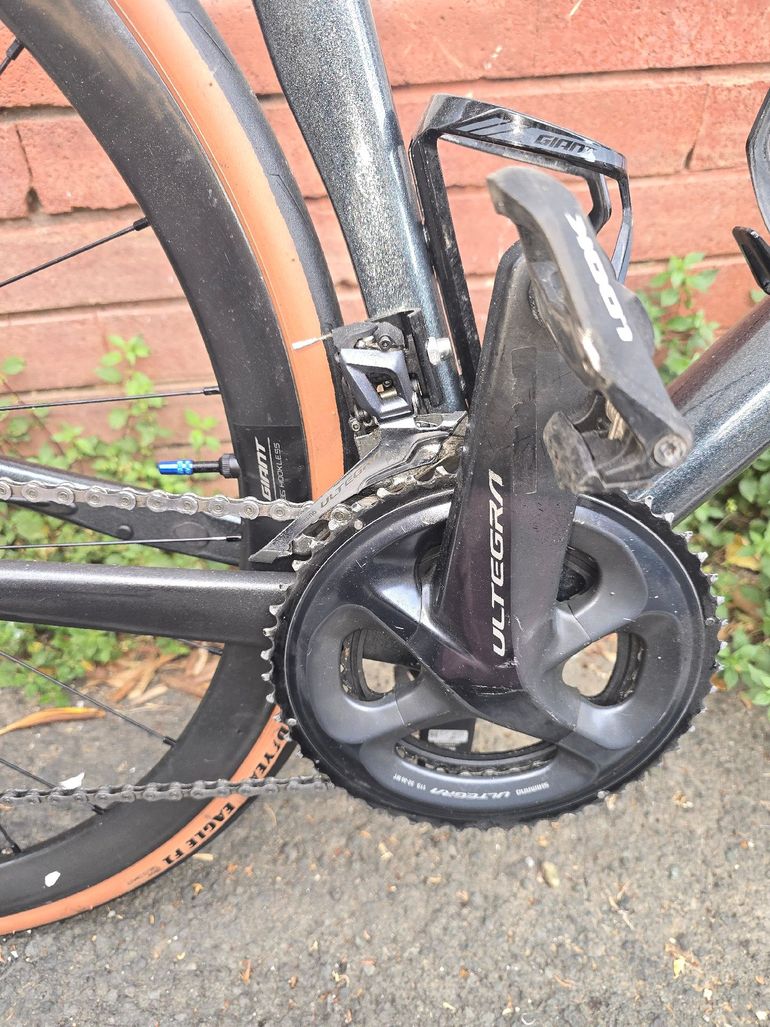 Used Giant TCR Advanced Pro 1 Disc 2021 2021 Road & Gravel, Light Gray — image 3 of 4