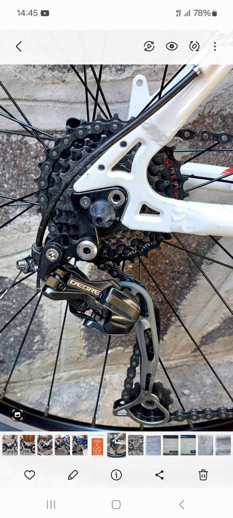 Used Haibike Springs 2010 Mountainbike, Weiß — image 3 of 3