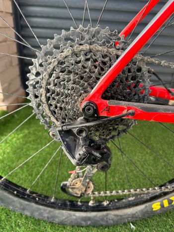 Used Cannondale F-Si Carbon 3 2019 2019 Mountainbike, Red, 29 — image 8 of 11