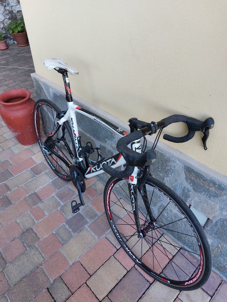 Used Kuota Kharma Shimano Ultegra 2010 Road & Gravel, Bianco — image 6 of 6