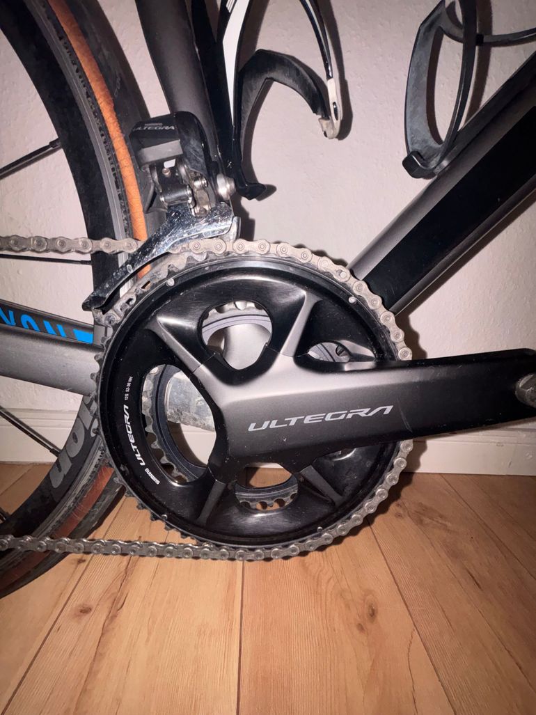 Used Canyon Endurace CF 8.0 Di2 2019 2019 Road & Gravel, Light Gray — image 2 of 7