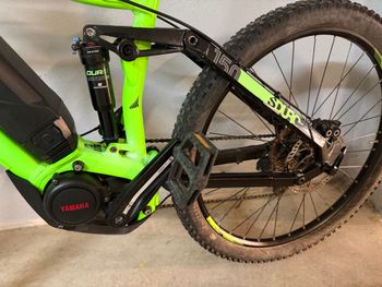 Used Haibike Fullseven Shimano Deore XT 2017 Mountainbike, Green — image 6 of 8