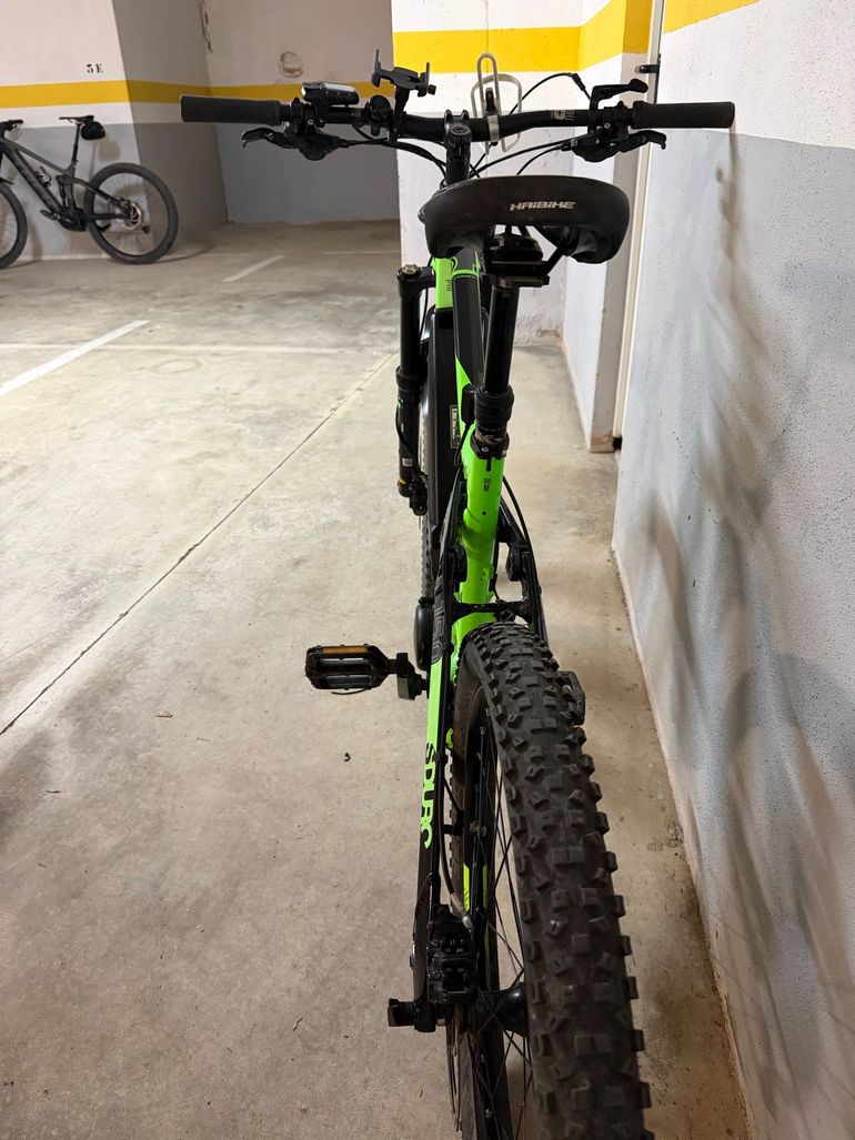 Used Haibike Fullseven Shimano Deore XT 2017 Mountainbike, Green — image 4 of 8