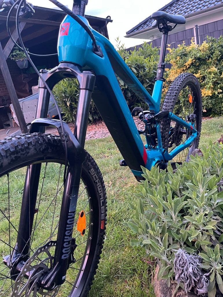 Used Conway Xyron S 2.9 Full Suspension 2024 2024 Mountainbike, Blue, 29 — image 6 of 7