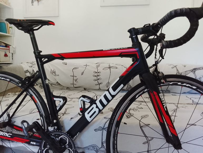 Used BMC TEAM MACHINE SLR 03 Acquistata Nel 2020 2019 Road & Gravel, Black — image 2 of 31