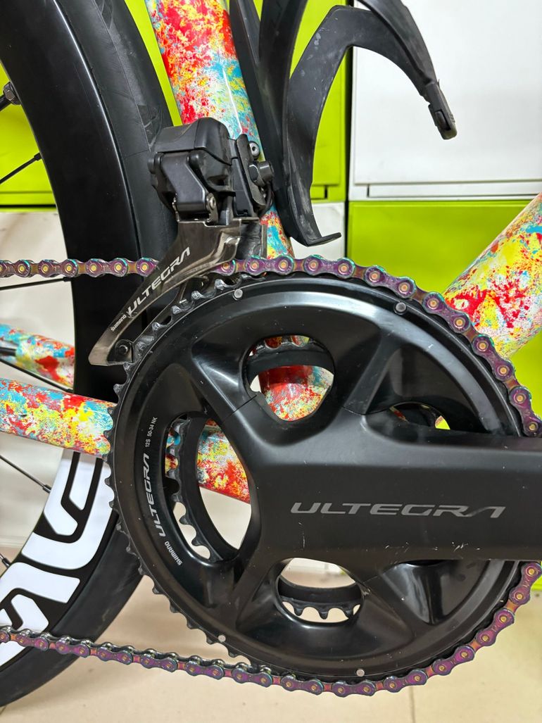Used brave ride Brave ride Custom Shimano Ultegra Di2 2024 Road & Gravel, White — image 3 of 6