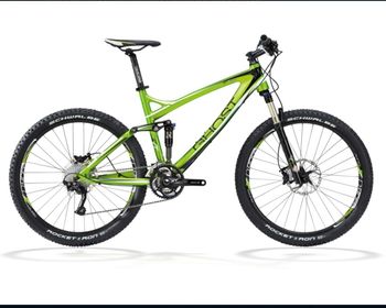 Used Ghost Ghost RT Actinum 7500 2012 Mountainbike, Green — image 3 of 3
