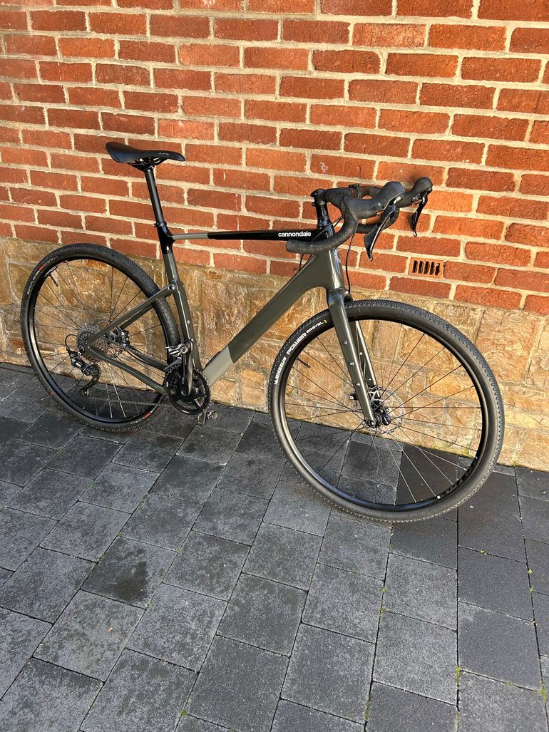 Used Cannondale Topstone Carbon 4 2024 2024 Road & Gravel, Light Gray — image 2 of 11