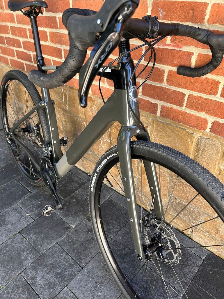 Used Cannondale Topstone Carbon 4 2024 2024 Road & Gravel, Light Gray — image 7 of 11
