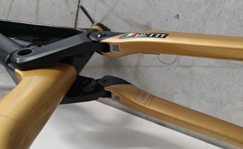 Used Orbea RALLON FRAME +X2 2POS FK 2022 Frameset 2022 Mountainbike, Black, 29 — image 21 of 26