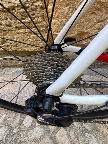 Used Look Look Vélo De Route Carbone M Shimano Ultegra Di2 2014 Road & Gravel, White — image 5 of 7