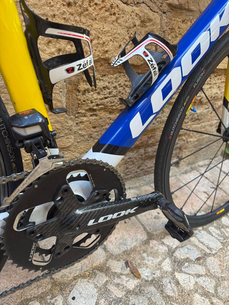 Used Look Look Vélo De Route Carbone M Shimano Ultegra Di2 2014 Road & Gravel, White — image 6 of 7