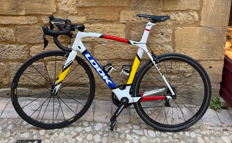 Used Look Look Vélo De Route Carbone M Shimano Ultegra Di2 2014 Road & Gravel, White — image 1 of 7