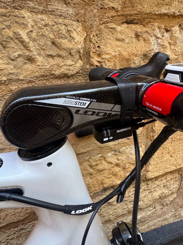 Used Look Look Vélo De Route Carbone M Shimano Ultegra Di2 2014 Road & Gravel, White — image 7 of 7