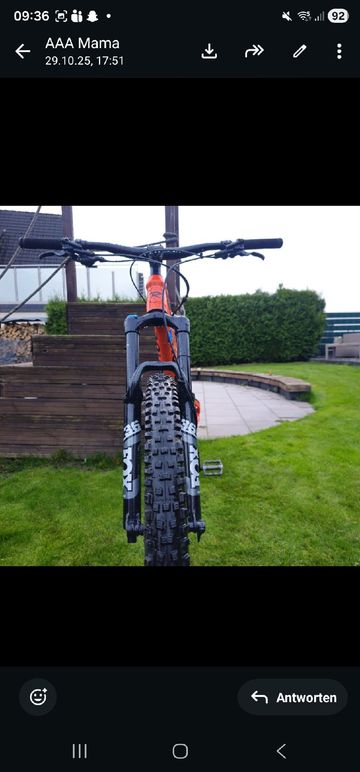 Used Rossignol Custom SRAM NX 2019 Mountainbike, Orange — image 5 of 6