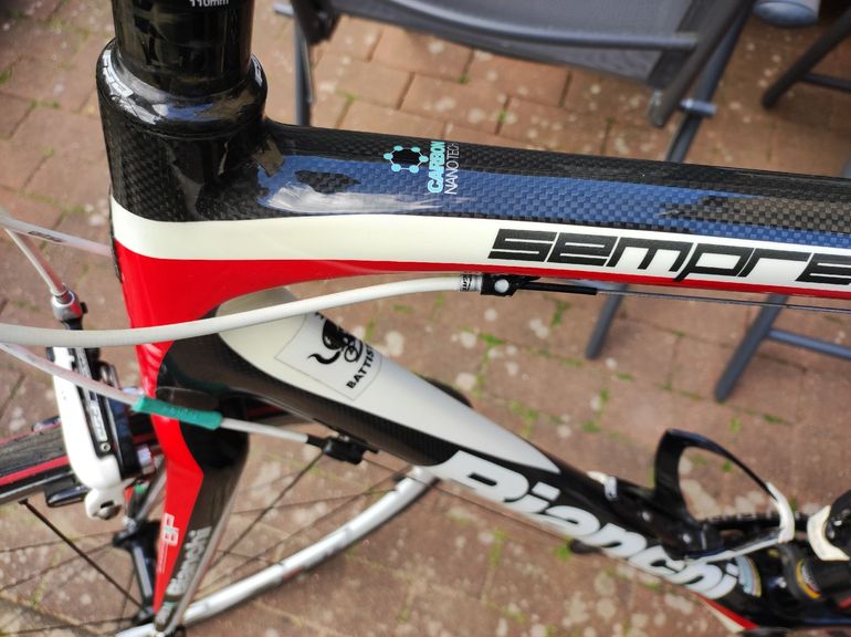 Used Bianchi Sempre Pro Ultegra 2014 2014 Road & Gravel, White — image 6 of 6